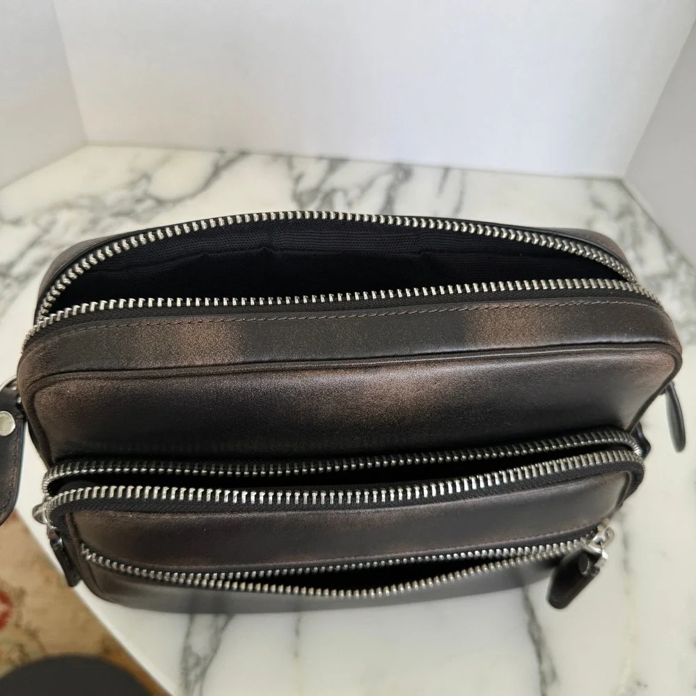 Coach Dakota Crossbody Bag Glovetanned Loved Leather Brown w/ box, NWT